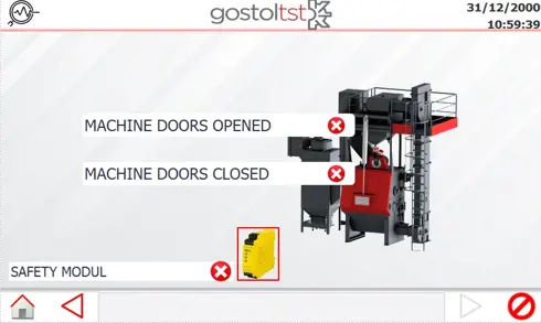 machine doors