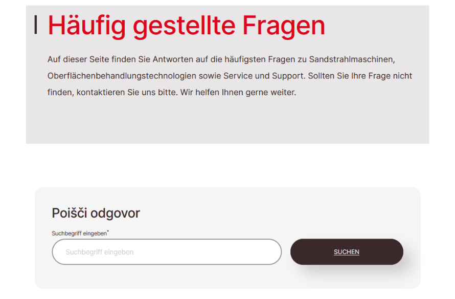 Häufig Gestellte Fragen