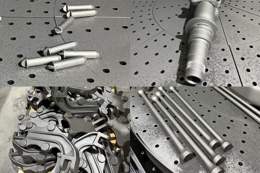 workpieces for K type shot blasting machine