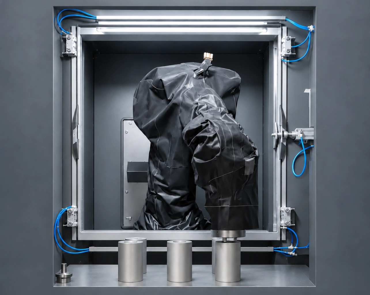 Robot - universal robotic shot blasting machine