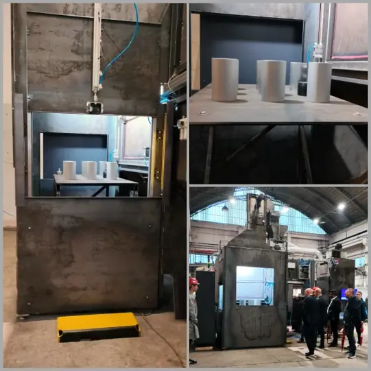 universal robotic shot blasting machine